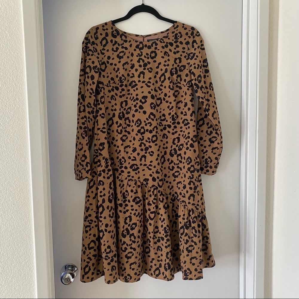 Mikarose Animal Print Dress XS